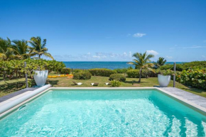 Villa des Raisiniers : piscine, vue et accès mer direct, spot de kitesurf